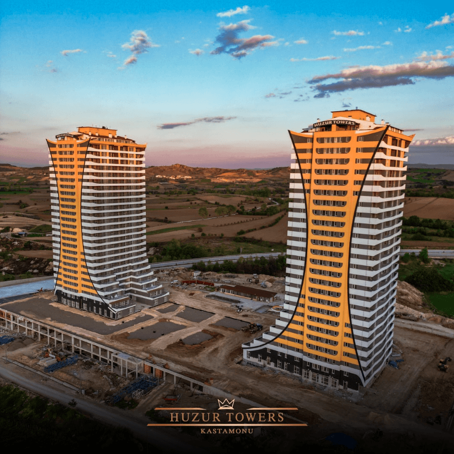 Huzur Towers 3+1 Kiralık Daireler 22.000 TL-25.000 TL